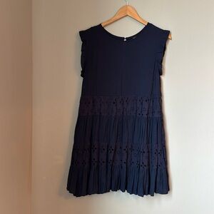 Navy size large Sheen, mini dress
